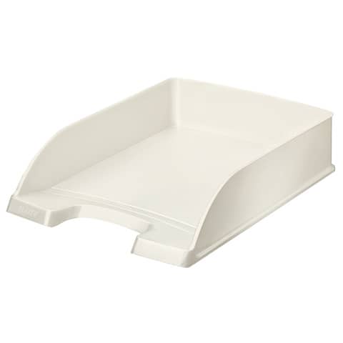 Vaschetta portacorrispondenza Leitz WOW in polistirolo A4 bianco metalizzato 52263001